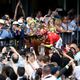 Illustration for article titled A Day At The Belmont Stakes